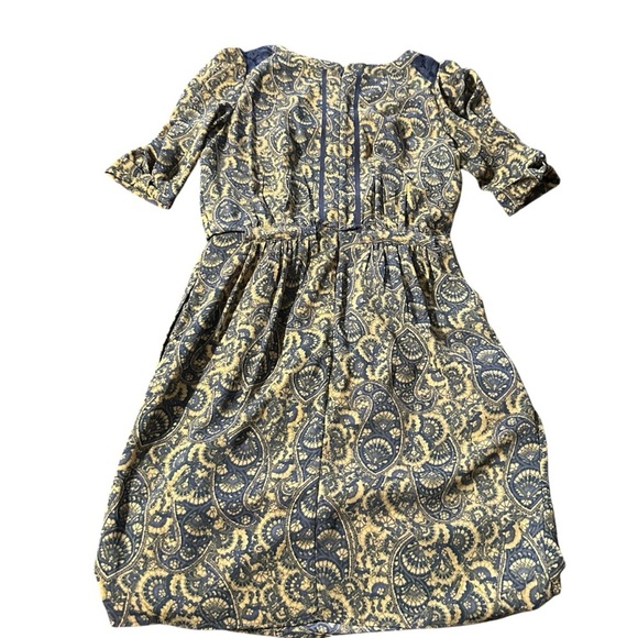 Jessica Simpson women's size small modest paisley dress - Picture 2 of 4